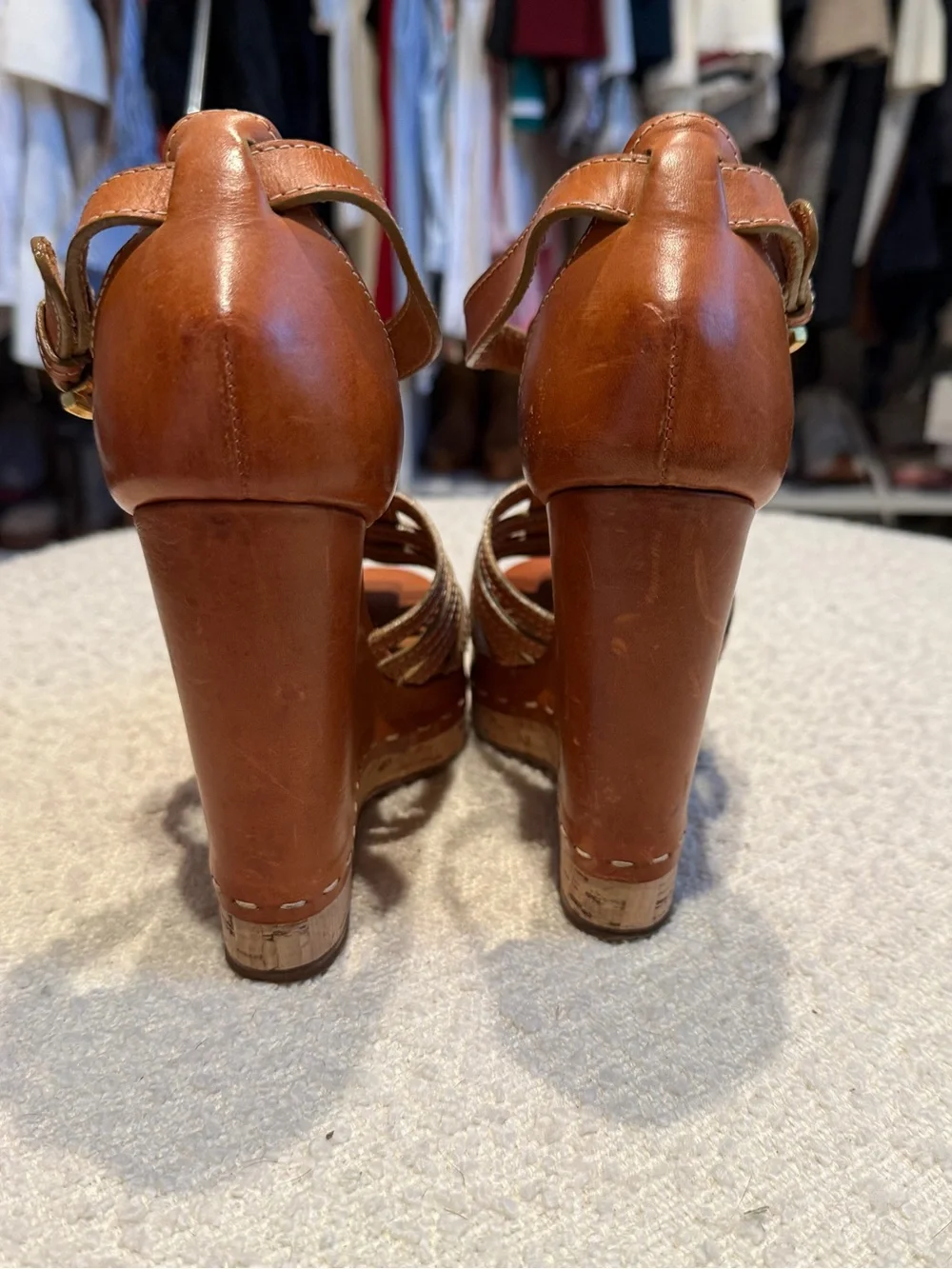 Chloé Tucson Wedge Sandals